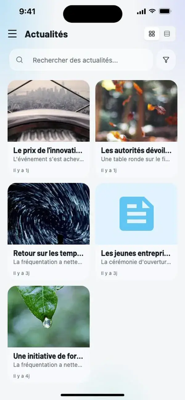 Actualités
