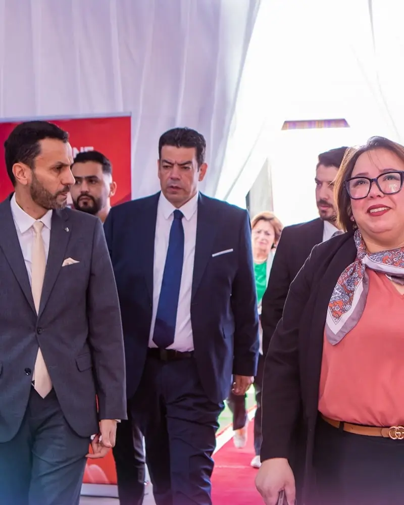 The official visit of FormaTech Expo 2025 walking through the show
