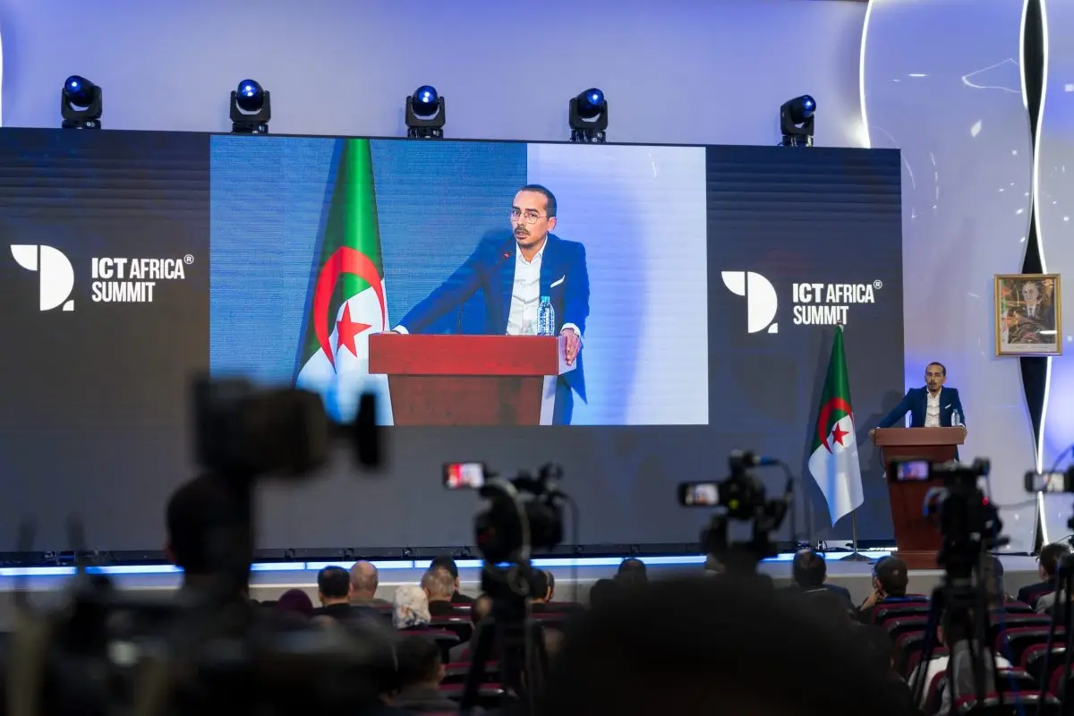 A plenary address, filmed by television cameras